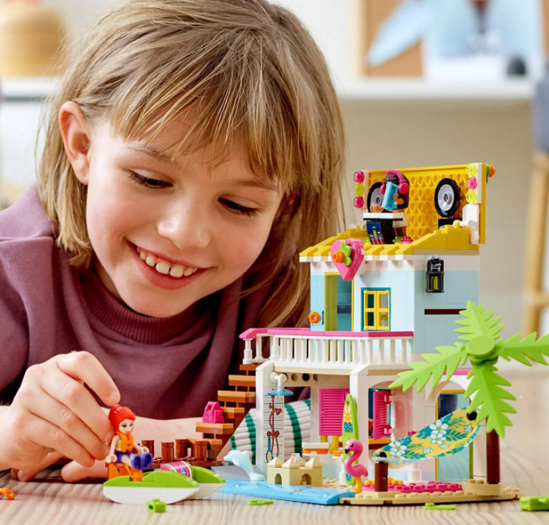 Lego Friends Domek na Plaży - Zróbmy Imprezę na Plaży!